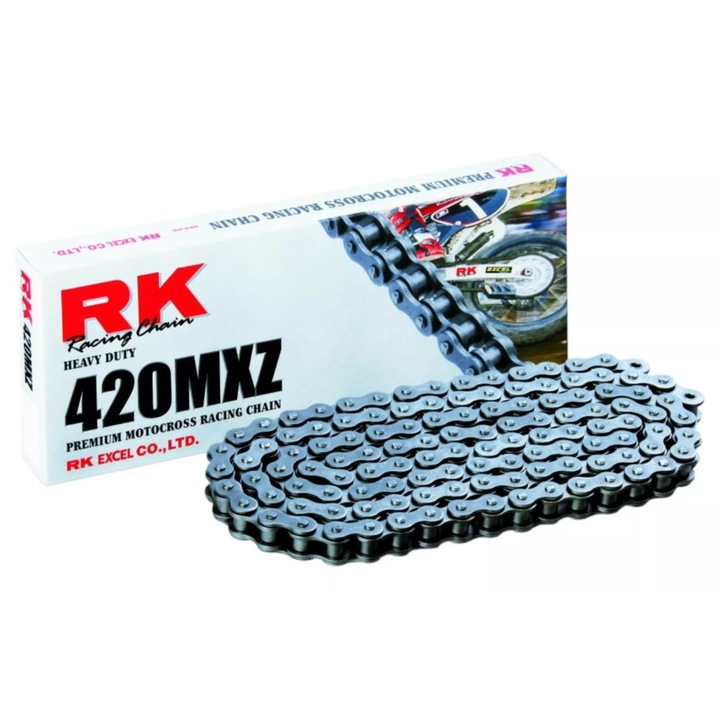 Lanturi bicicleta RK 420MXZ-140, standard, , 22,2 KN