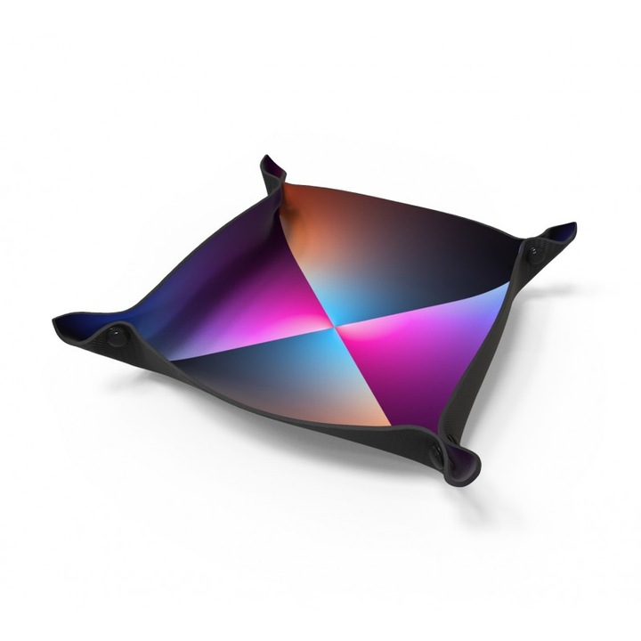 Kockatartó tálca, 22x22cm, neoprén, szett