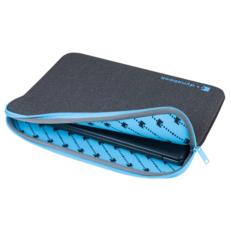 Geantă laptop Dynabook Advanced Sleeve, neopren, antracit/albastru, 11"
