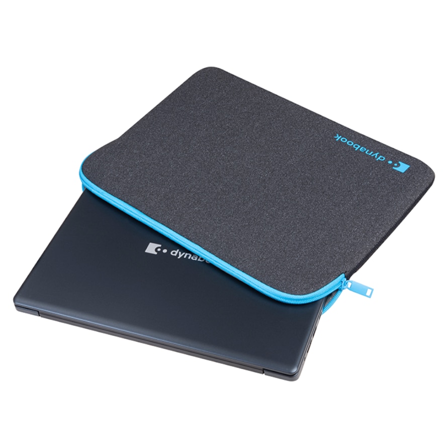 Geantă laptop Dynabook Advanced Sleeve, neopren, antracit/albastru, 11"