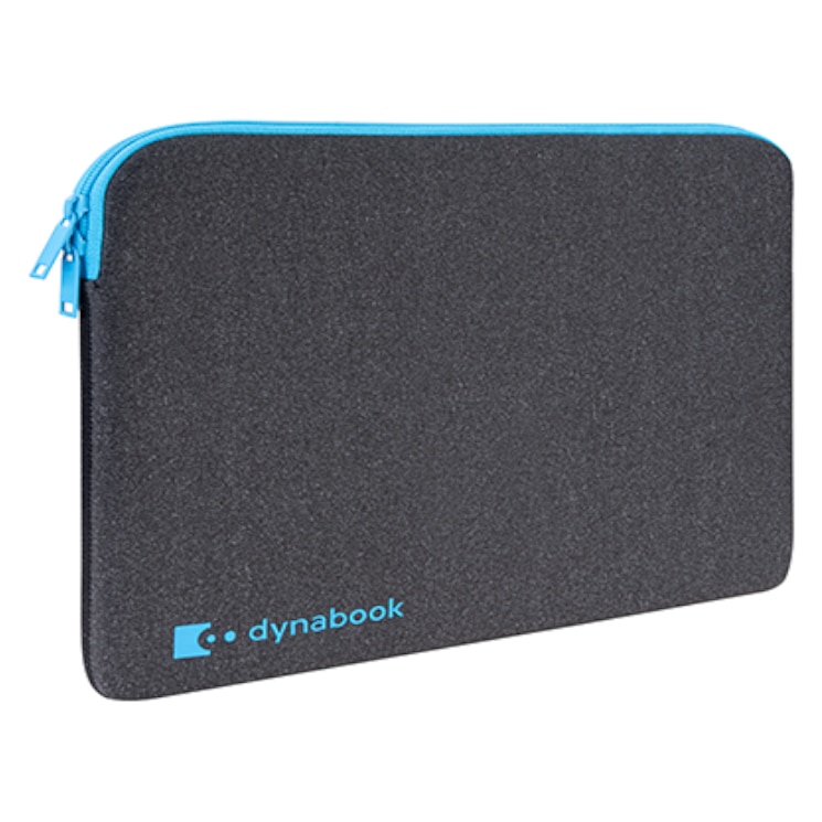 Geantă laptop Dynabook Advanced Sleeve, neopren, antracit/albastru, 11"