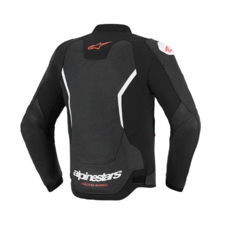 Geaca din piele ALPINESTARS GP FORCE V2 AIR BK/WHT, 52/L
