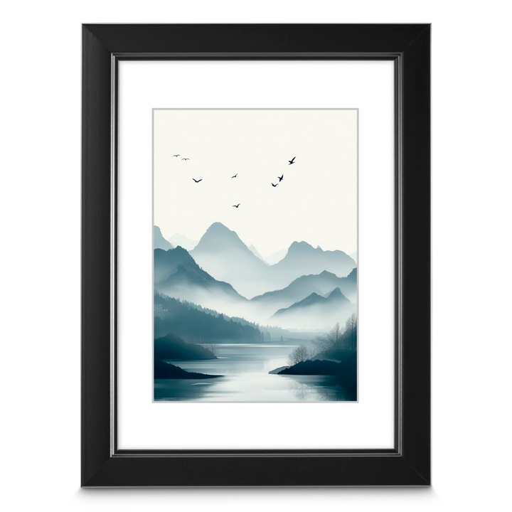 Рамка за снимки, Hama Chill, 10х15 см, Пластмасова, Черна