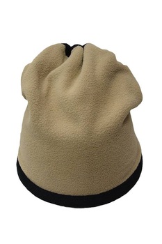 Caciula rafinata, realizata din material textil, D&J Exclusive, crem,universala Caciula rafinata, realizata din material textil, D&J Exclusive, crem,universala