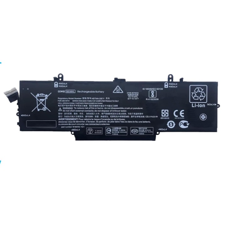 Baterie laptop Li-Polymer potrivita pentru HP Elitebook 1040 G4 Folio Series Notebook HSTNN-IB7V HSTNN-DB7Y BE06, 6 celule, 5400 mAh, negru
