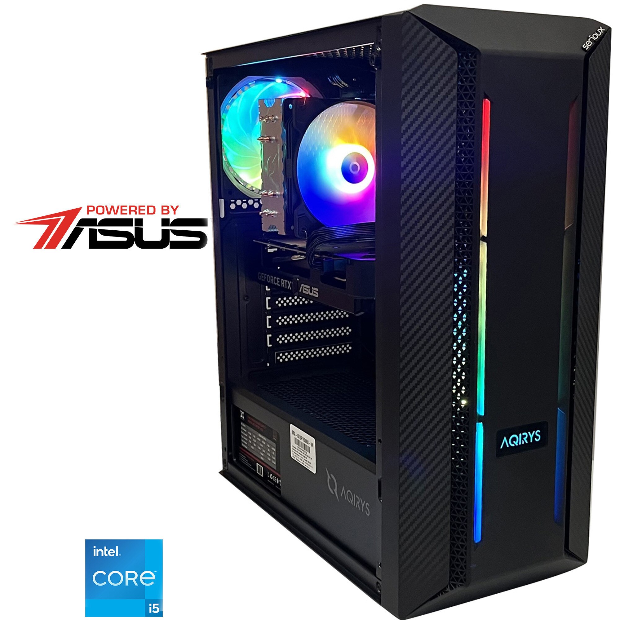 Sistem PC Gaming cu procesor Intel® Core™ i5-8500 3.0GHz 9M