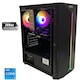 Sistem Desktop PC Gaming Serioux Powered by MSI cu procesor Intel® Core™ i5-12400F pana la 4.40GHz, 16GB DDR4, 1TB SSD, MSI GeForce RTX™ 5050 OC 8GB GDDR6, No OS, Negru