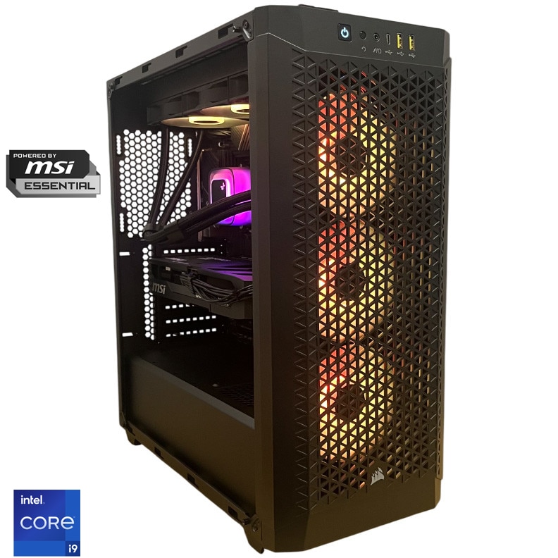 Sistem Desktop PC Gaming Serioux Powered by MSI cu procesor Intel® Core™ i9-13900KF pana la 5.80GHz, Racire pe lichid, 32GB DDR5, 2TB SSD, GeForce RTX™ 5080 SHADOW 3X OC 16GB GDDR7