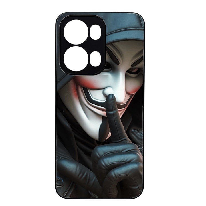 Husa Soft TPU compatibila cu Oppo Reno 13 Pro, Annonymous2 Design