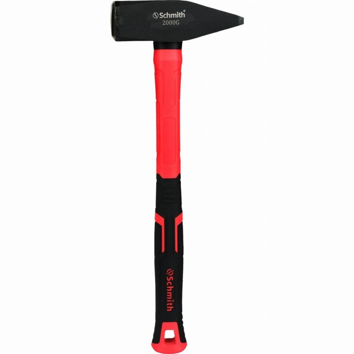 Шлосерски чук Schmith с дръжка от фибростъкло, 2000 g