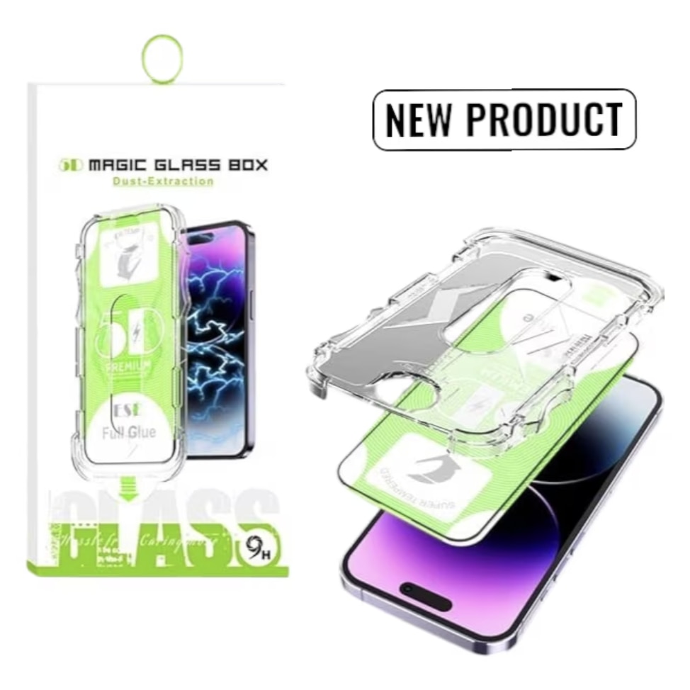 Folie de Sticla Compatibila cu Iphone 17, Securizata 5D, WaltStore, Duritate 9H, Montare Rapida, Claritate HD