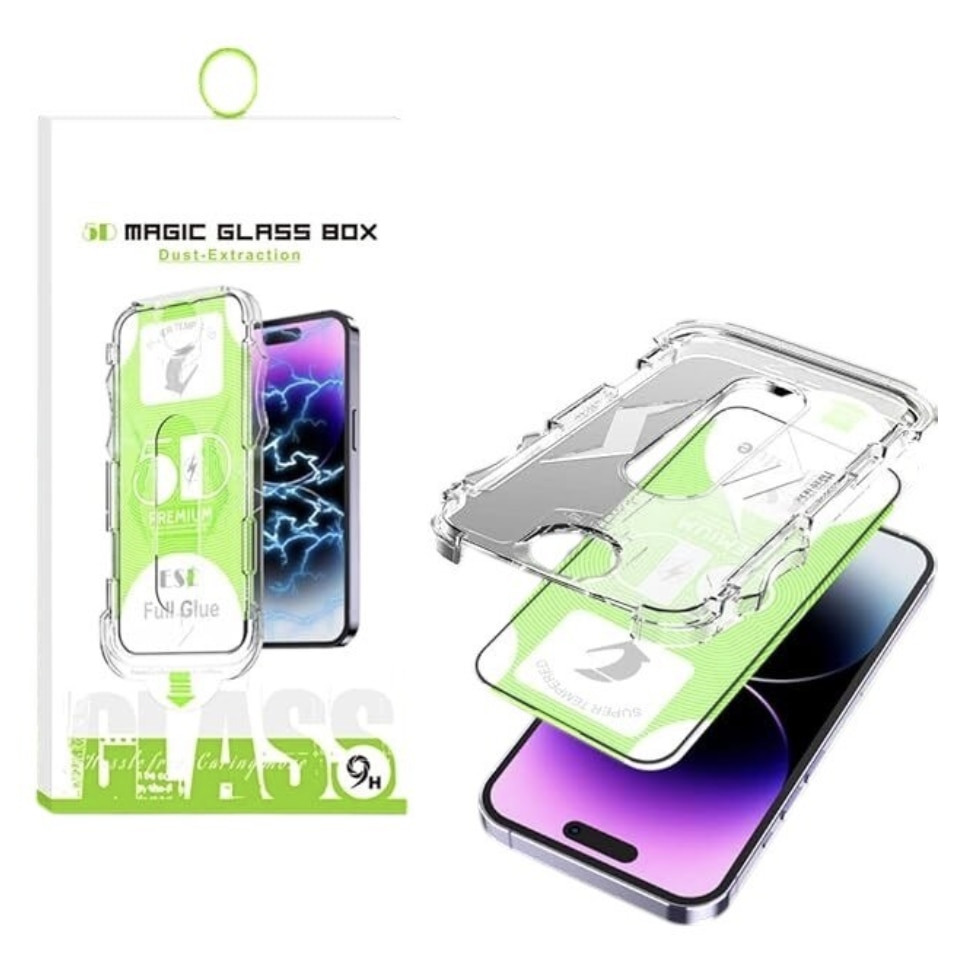 Folie de Sticla Compatibila cu Iphone 17, Securizata 5D, WaltStore, Duritate 9H, Montare Rapida, Claritate HD