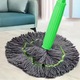 Mop Profesionist cu Cap 360° din Microfibra 52 cm – Usor de Folosit, Maner ergonomic Din Inox Inoxidabil, Super Absorbant, Stoarcere Rapida
