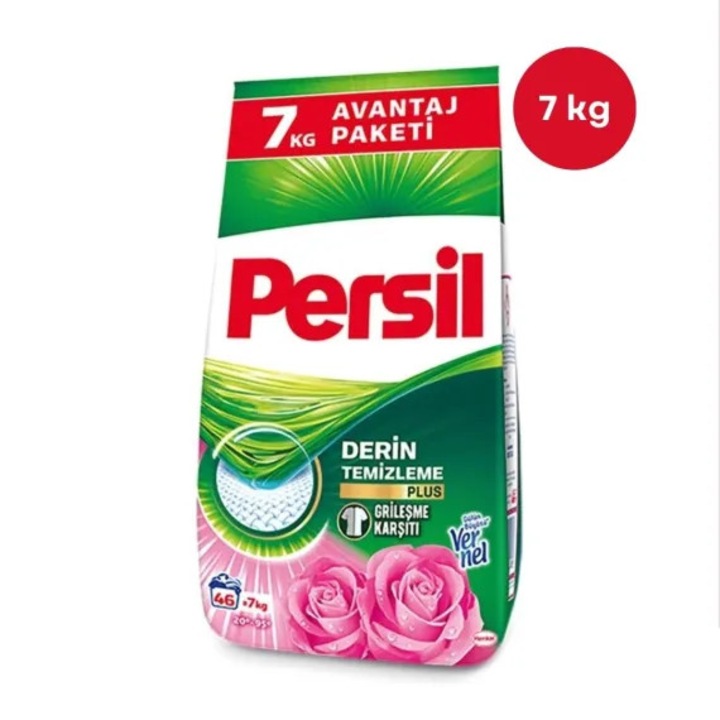 Persil Por Mosószer, Univerzális, Hatékony Mélytisztítás, Kiváló Folteltávolító Erő, Hosszan Tartó Frissesség, Gazdaságos Csomag, 7 Kg, 46 Mosás