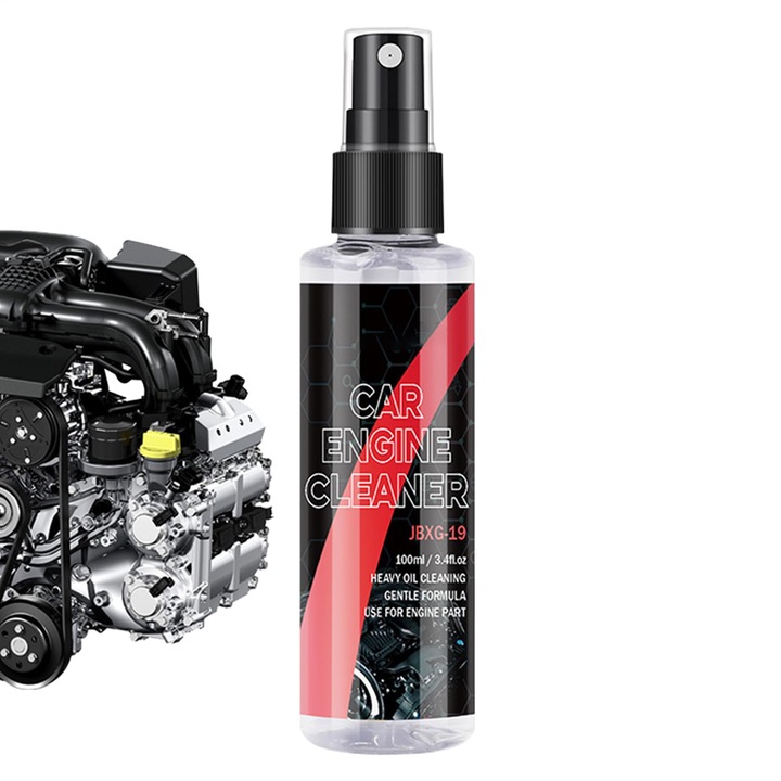 Autó zsírtalanító spray, generikus, 100 ml, hatékony tisztítás, motorhoz