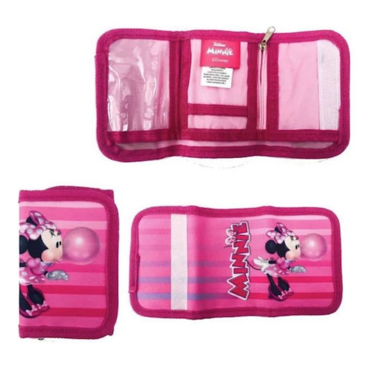 Portofel copii Disney Minnie Mouse - Roz