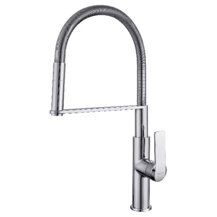 Kielle szaniter csaptelep flexibilis karral, króm, 15 l/perc, egyszerű szerelés