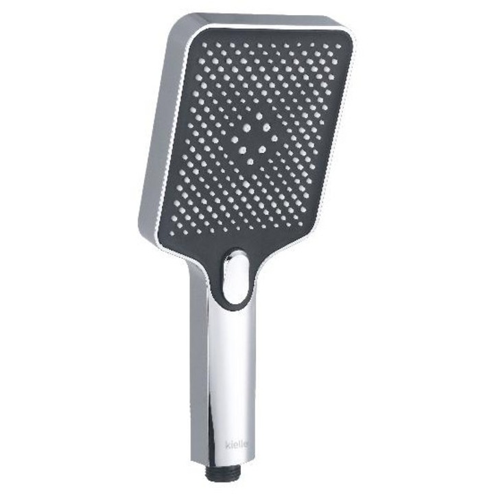 Kielle Racnita de dus 120x110mm, 3 tipuri de jet, crom/black