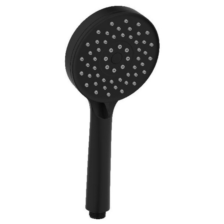 Kielle Sprchova hlavice set 115mm, 3 tipuri de jet, matna cerna