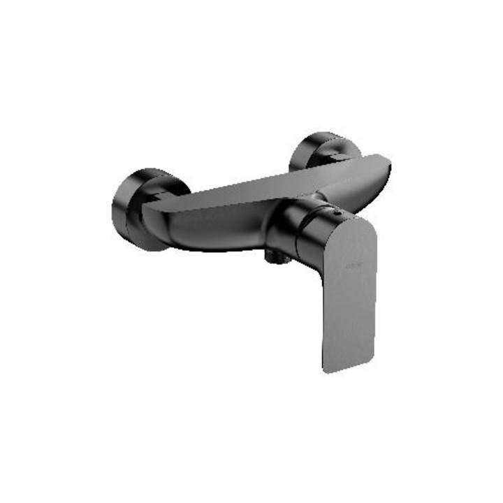 Fali csaptelep, Kielle, gun metal, 35mm, 150mm