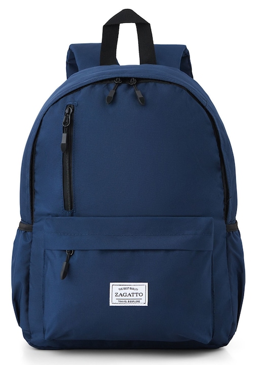Rucsac multifunctional, Zagatto, Albastru, Dimensiuni 28x41x13 cm, Impermeabil, Compartiment laptop, Rucsac calatorie, Capacitate 15L, Ergonomic, Ghiozdan scolar, Casual, Rucsac urban de zi cu zi, ZG1007