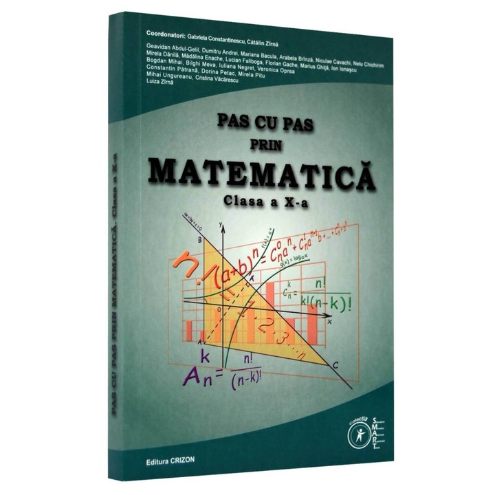 Pas cu pas prin matematica, Cabriela Constantinescu, Mihai Contanu, Adrian Osman, 2023