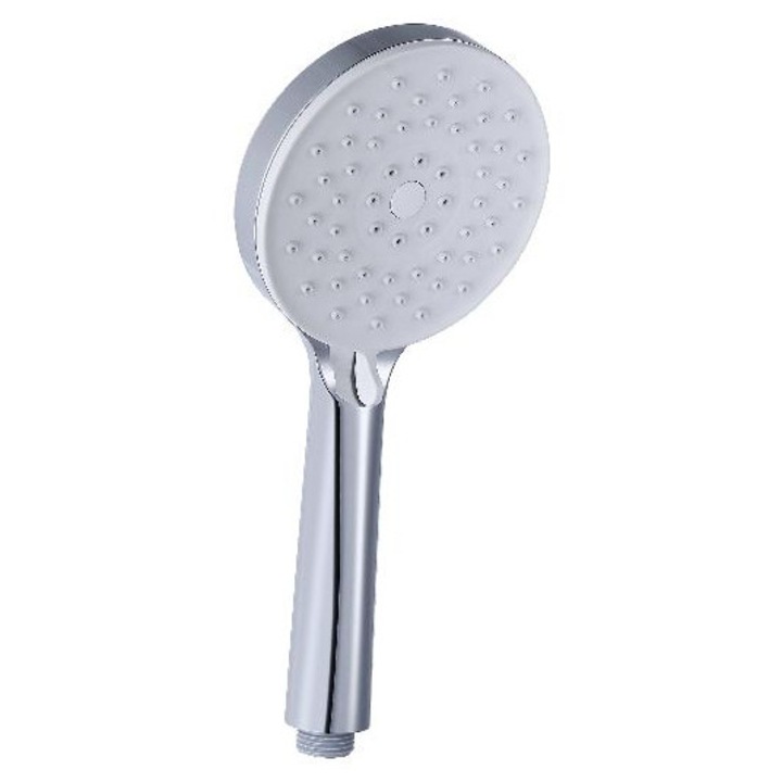 Kielle Hlavice de dus, 115mm, 3 tipuri de jet, crom/svetle seda