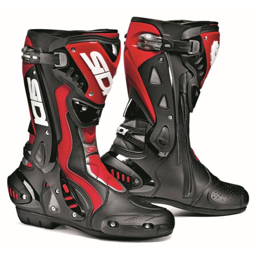 SIDI Sixty BLACK/RED サイズEU 41　未使用品 Cizme moto SIDI ST BLK/RD, 41 - eMAG.ro