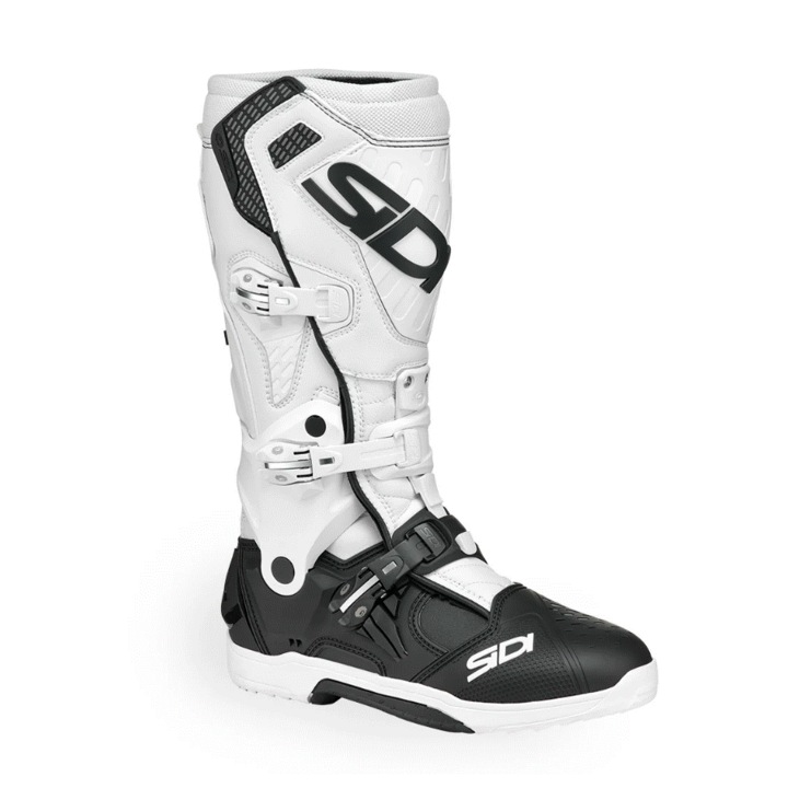 Cizme motocross SIDI CROSSAIR BLACK/WHITE, 46