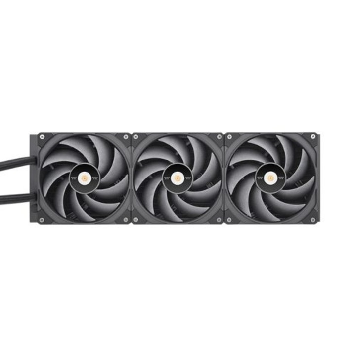 Racire lichida all-in-one Thermaltake, 14 cm, negru, 45,6x13,9x2,7 cm