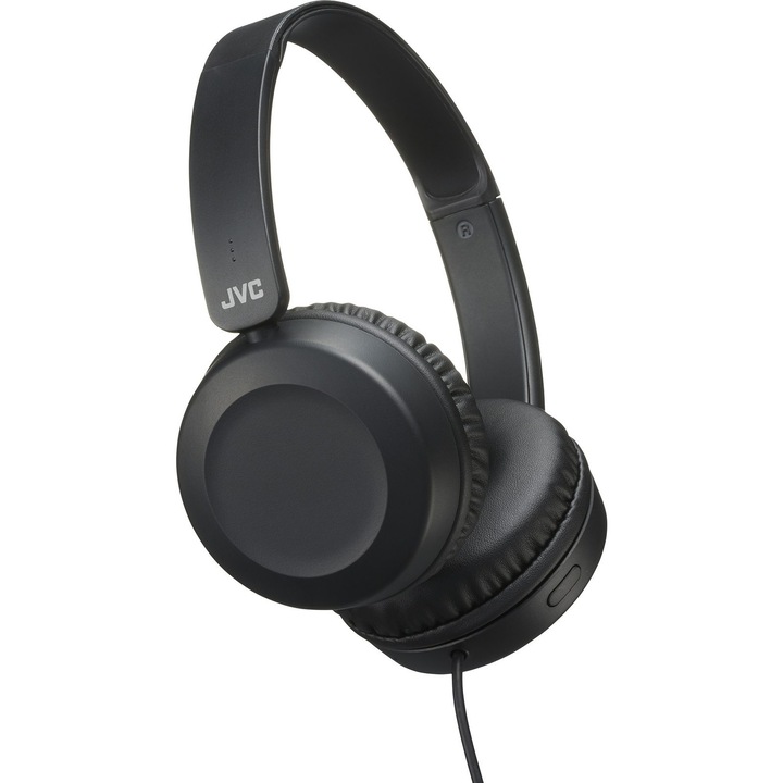 Casti cu fir JVC HA-S31M-B, stereo, negru, 1,2m