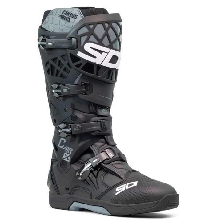 Cizme motocross SIDI CROSSAIR X BLACK/BLACK, 46