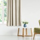 Draperie din catifea cu inele, Velvet, densitate 210 g/mp, opacitate 77%, 140 x 245 cm, Bej deschis, 1 buc