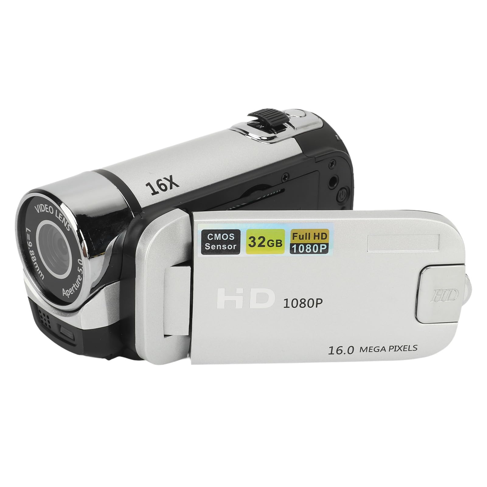Camera Video Ashata D90, Camera Video Digitala 1080P 16 Mp, Ecran ...