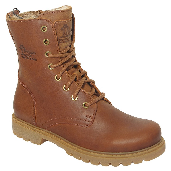 Botine dama Panama Jack, Frisia B29, piele naturala, maro