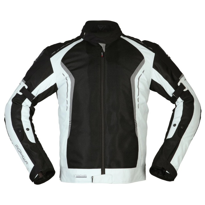 Jacheta protectie Motorsport MODEKA Khao Air II, neagra/gri, marimea XL