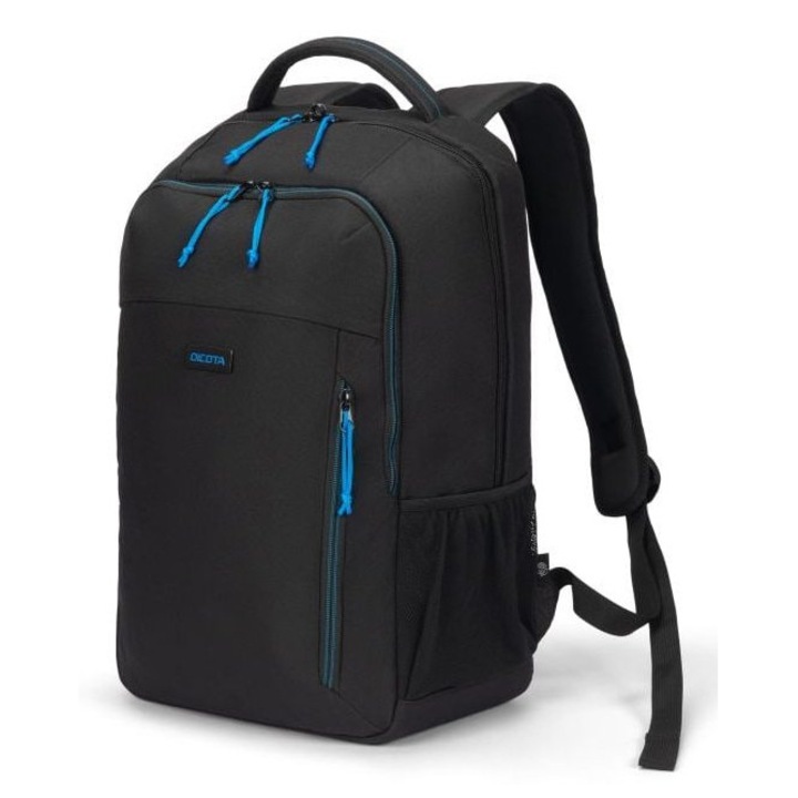 Раница туристическа DICOTA SPIN II, черна, 315x160x450мм, за лаптоп 13"-16", унисекс