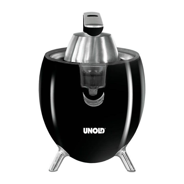 Storcator de sucuri manual Unold 1100 W, negru, 200x240x280mm