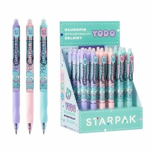 Pixuri Starpak set 24 buc, tus albastru, 0.7mm, dimensiuni 15x13x9cm
