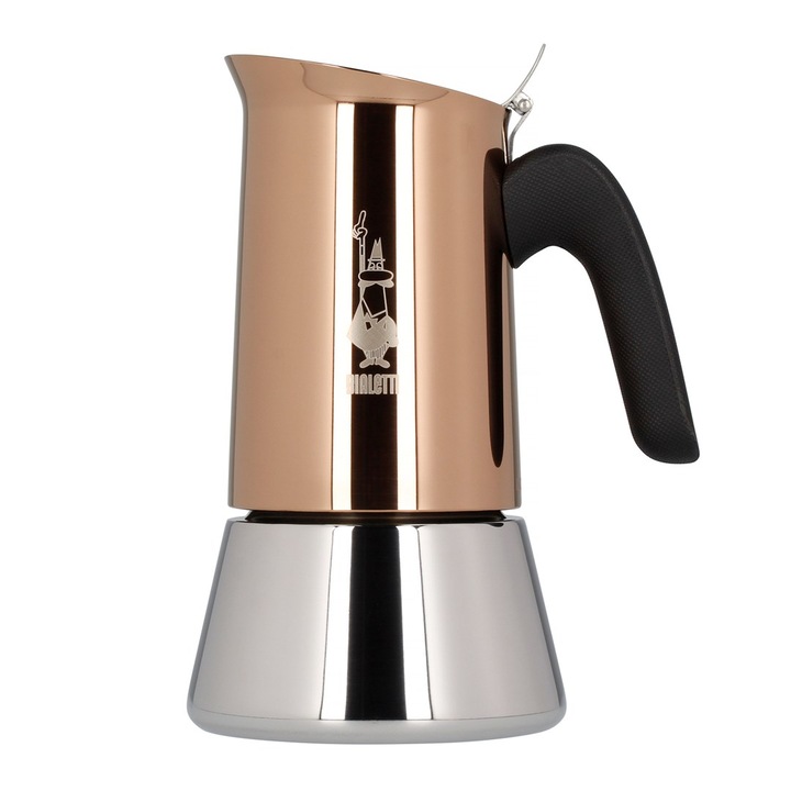 Cafetiera Bialetti New Venus 6TZ, 0,3l, manuala, culoare cupru