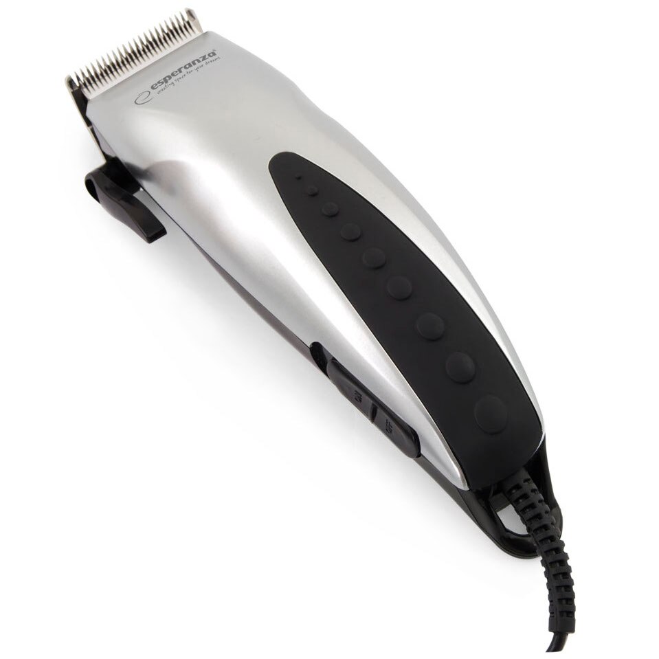 Aparat de tuns, Esperanza, Stylist, Negru/Argintiu