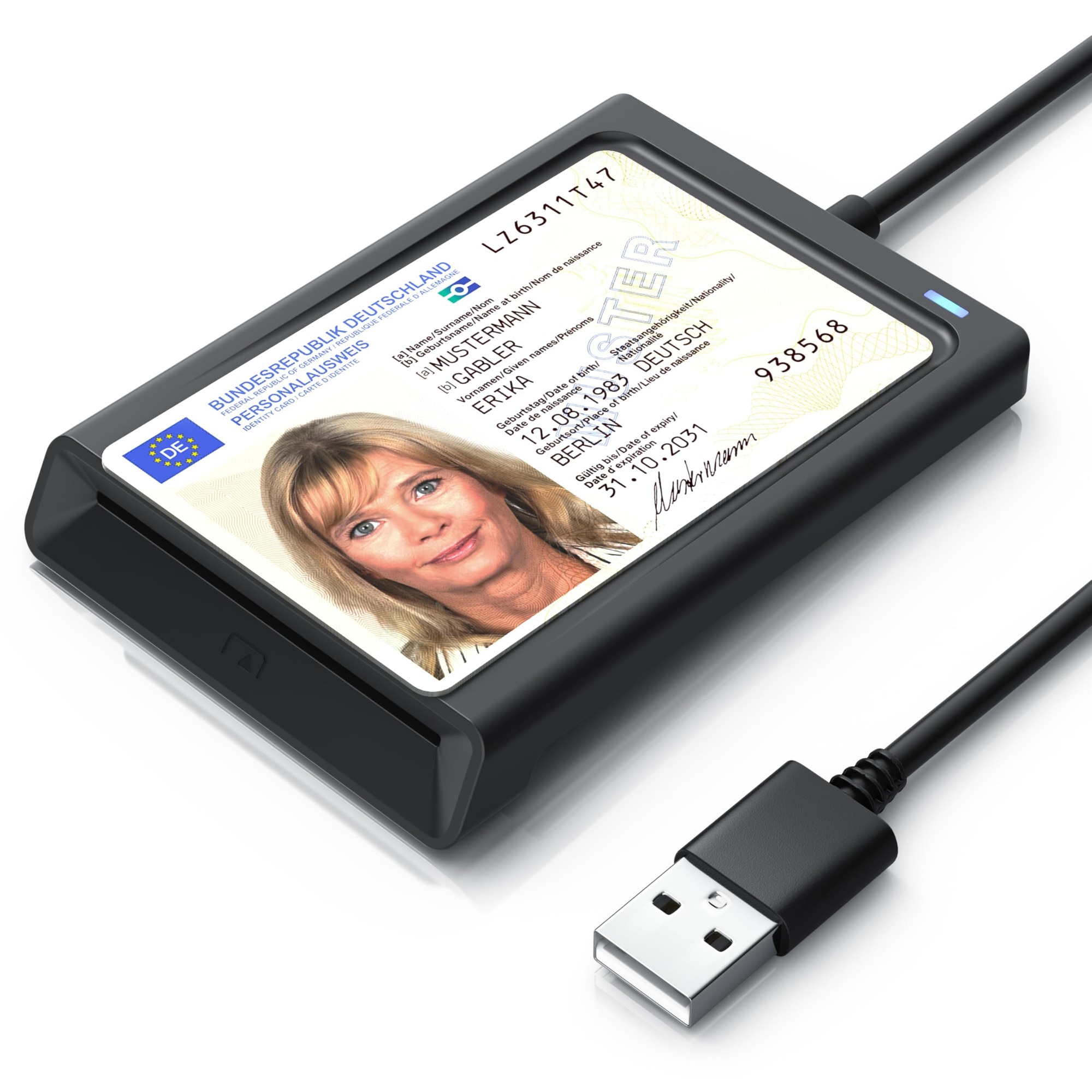 Csl - Cititor De Carduri De Identitate Cu Nfc - Cititor De Carduri Cu ...