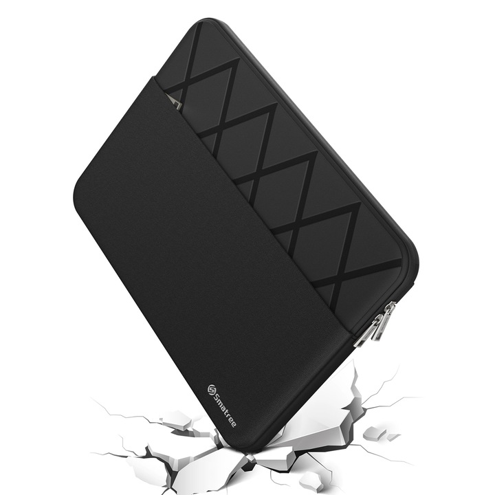 Smatree tok 13,5 hüvelykes laptophoz, HP Dragonfly G4 notebookhoz, HP Elite Dragonfly 13,5 Chromebook/Elite Dragonfly G3 notebookhoz, zsebbel, YKK cipzárral, szabadalmaztatott ütésálló kialakítással (E411)