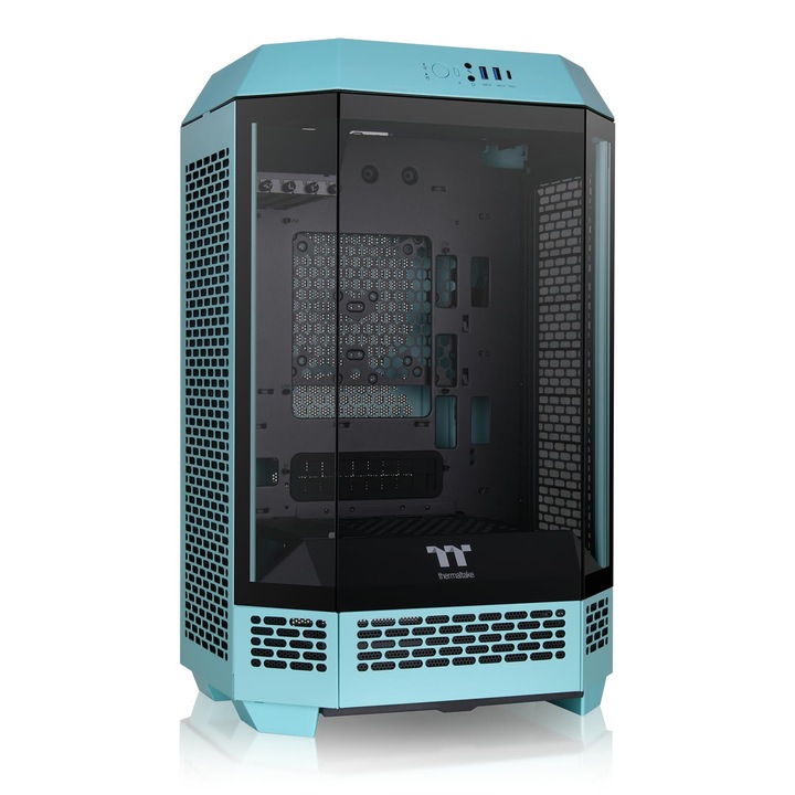 Thermaltake The Tower 300 Micro-Tower ház, türkiz
