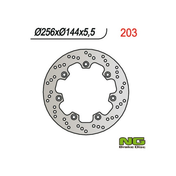 Оригинален спирачен диск NG за Honda XL 600 RM/LM, 256x144x5,5 см