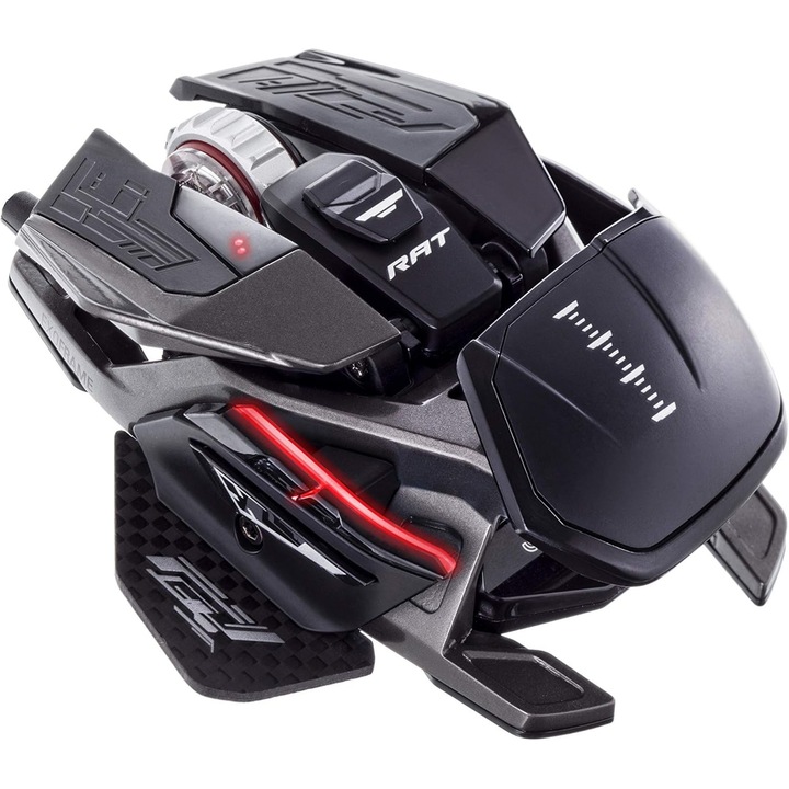 Високопроизводителна геймърска мишка Madcatz Rat X3, черна