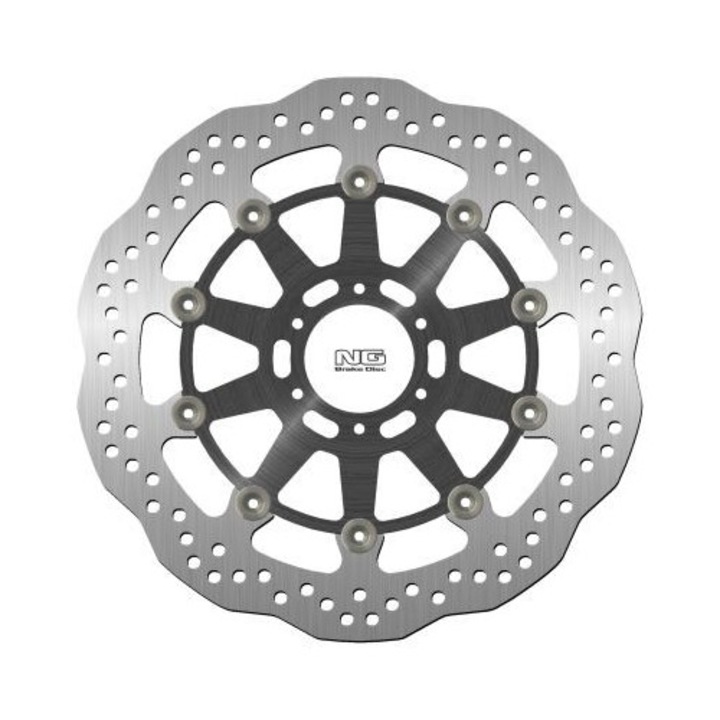 Спирачен диск NG, 320x64x5mm, 6x8,5mm, за APRILIA CAPONORD 1200 '13-17, YAMAHA FZR 1000 '87-95, XJR1200/1300 '95-99, комплект