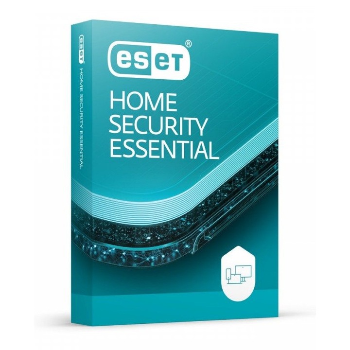 Antivirus ESET HOME Security Essential, protectie multi-strat, anti-theft, 1 utilizator, 36 luni