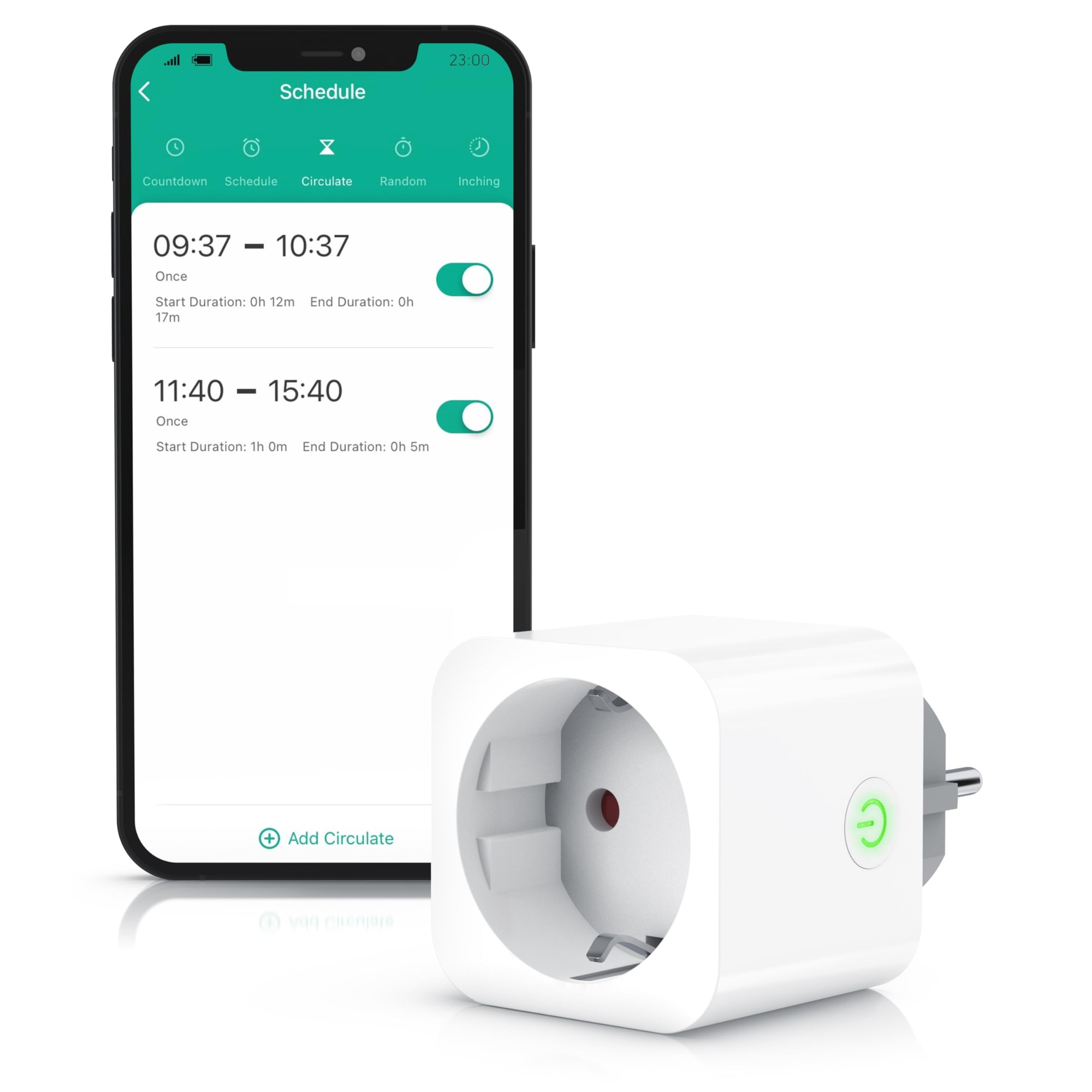 Csl - Интелигентен Wi-Fi контакт – Wi-Fi контрол с приложението Smart ...