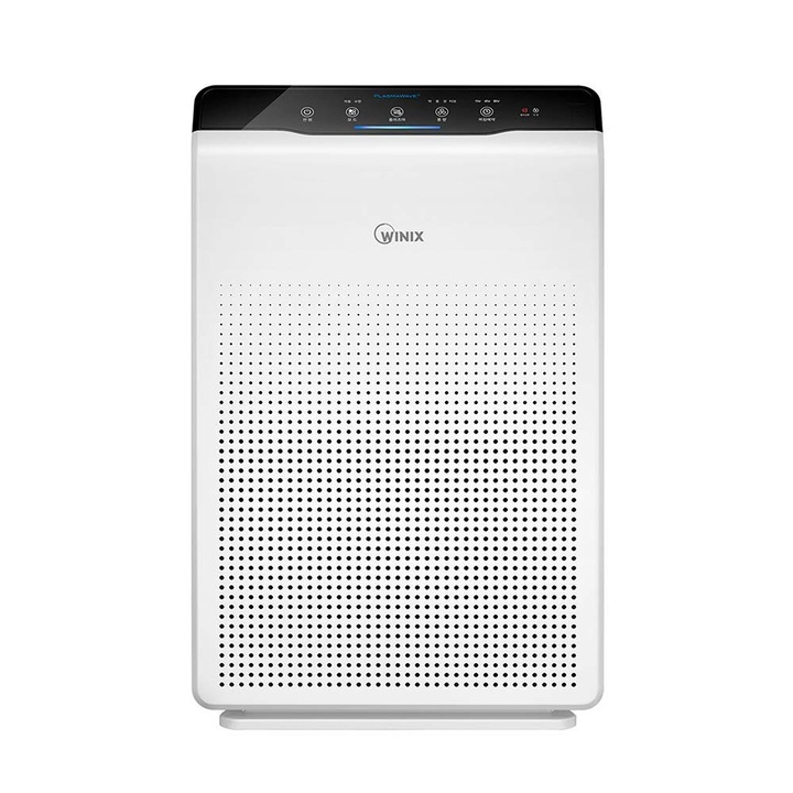 Purificator de aer Winix Zero, pentru persoane alergice, pentru 99 ㎡ (CADR 390 m³/h), cu filtru HEPA, pentru camere de fumat, împotriva alergiilor, prafului, polenului și părului de animale, cu feedback privind calitatea aerului